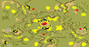 Hidden Castles - Red Alert 2 Map Preview Image